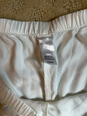 Flora Nikrooz White Lace-Trim Sleep Set - Tank & Shorts, Medium NWOT thumbnail 4