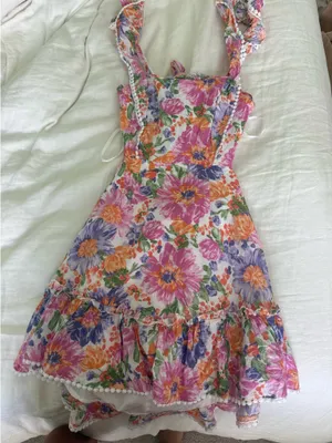 preppy hello molly floral mini dress thumbnail 2