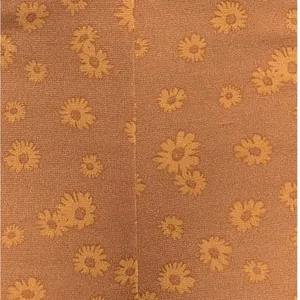No Boundaries - Brown Floral Knit Flare Pants Size XL 70’s Hippie Style thumbnail 3