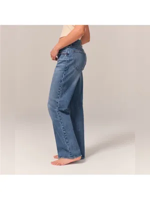 Abercrombie & Fitch The ‘90s Baggy Low-Rise Jeans thumbnail 2