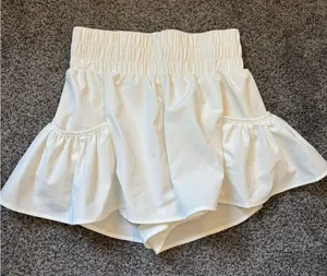 Flowy Workout Shorts White Size XS thumbnail 1