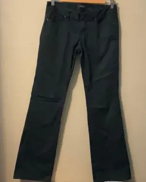 Express Black Flare Wide Leg Jeans thumbnail 1