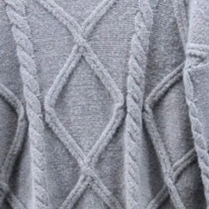 Taylor Swift The Tortured Poets Department TTPD Grey Cable Knit Cardigan MD/LG thumbnail 6
