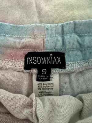 Ekouaer Rainbow tie-dye pyjama set Size S #loungewear #tie-dye thumbnail 3