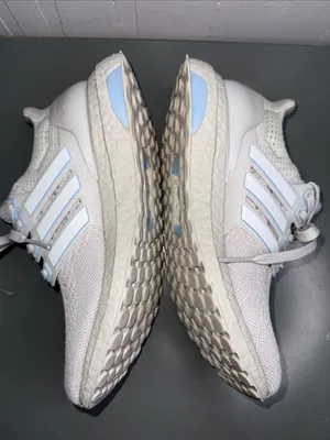 adidas Ultra Boost Sneaker - Light Grey/Blue thumbnail 5
