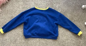 Edikted Women’s Oversized Italia Sweatshirt size Large thumbnail 2
