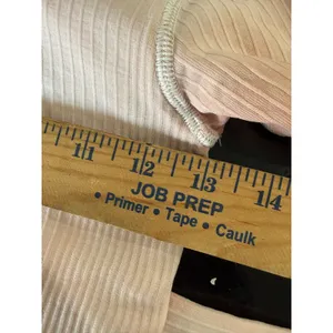 Lululemon Ebb to Street Long Sleeve Ribbed Crop Top Pink‎ Size 4 dye thumbnail 6