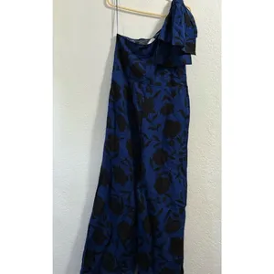 kate spade new york x Target Women's Floral Jumpsuit Navy Black 14 NWT thumbnail 5