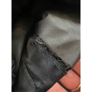 Vintage Bechamel Black Genuine Leather Coat Women's Medium thumbnail 9
