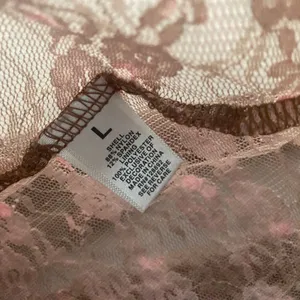 Brown Lace Fairy Top Large Feminine Fairycore Lacey Babydoll Mesh Coquette thumbnail 4