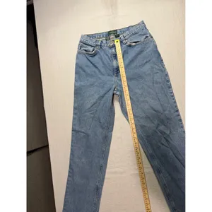 Lauren Ralph Lauren Vintage Light Wash Straight Leg High Rise Jeans Size 10 thumbnail 13