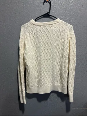 J.Crew cable-knit crewneck sweater thumbnail 6