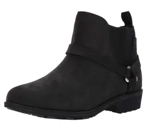 Teva De‎ La Vina dos leather ankle boots black size 6.5 thumbnail 1