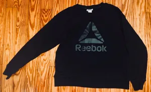 Women’s Reebok crew neck sweater thumbnail 1