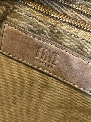 Frye Melissa Tote Shoulder Bag Distressed Tan Leather Boho Gypsy Hippy thumbnail 8