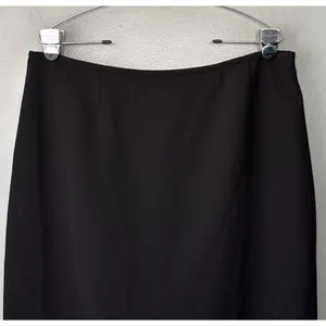 Jones Studio Pencil Skirt Size 12 Black Career Business Office Siren Corporate thumbnail 2