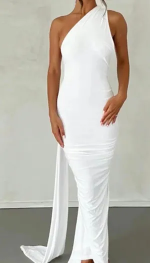 White backless dress Size XS thumbnail 1