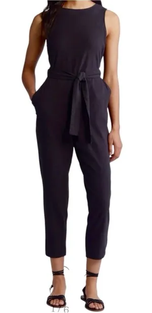 Marine Layer Eloise Black Jumpsuit thumbnail 1