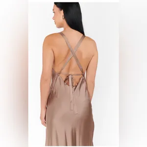 ShowMeYourMumu Anderson Maxi Dress- Dune Luxe Satin thumbnail 9