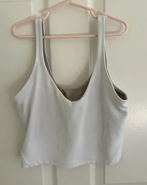 Lululemon White Align Tank 6 thumbnail 1