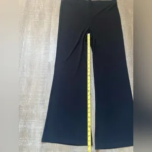 Y2K Lord & Taylor Context Black Flare Leg Pants Stretch Pull on L Bratz Mall thumbnail 10
