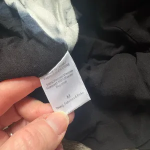 Young Fabulous & Broke Black & White Tie-Dye Top M thumbnail 3