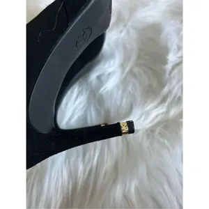 Michael kors black pumps size 7.5 with 3 inch heel thumbnail 4