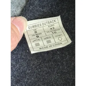 Gumbies Outback Indoor Outdoor Felt Slippers Womens 10 Mens 9 Dark Gray NWOT thumbnail 8