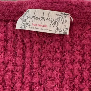 Free People Sweater Womens Pink All Mine Slouchy Alpaca Blend Oversized size‎ M thumbnail 4