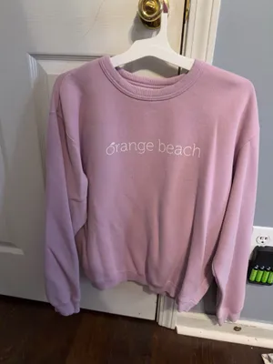 Austin's Inc Purple orange beach crewneck thumbnail 2