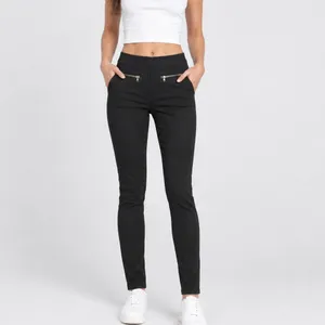 Generation Love Skinny Pants Pull On Travel Black Ankle Zipper Size XS thumbnail 2
