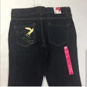 Dear by Amanda Bynes Low‎ Rise Bootcut Jean Blue Size 4 thumbnail 4