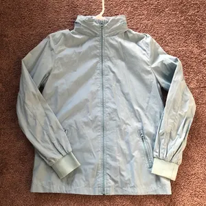 GAP Light Blue Hooded Jacket Size S thumbnail 1