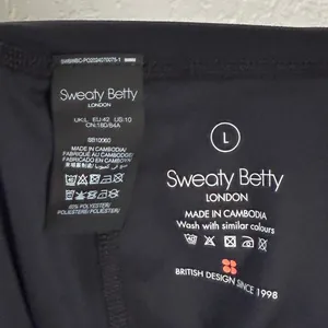 Sweaty Betty All Day Skort Black Active Athletic Tennis Size Large thumbnail 3