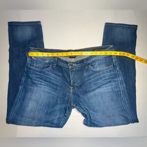 Lucky Brand Denim Blue Jeans Women’s Size 14/32 Sienna Cigarette‎ Mid Rise thumbnail 5