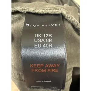 Mint Velvet Khaki Cargo Straight Slim Jeans Women's 8R uk 12R Combat Utility‎ thumbnail 10