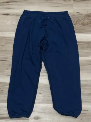 Skims Cotton Fleece Classic Jogger Navy Blue Women’s Medium thumbnail 2