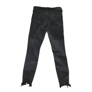 American Eagle Next‎ Level Stretch Skinny Jeans Black Distressed Womens 6 thumbnail 2