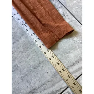 Intimately Free People Rust Terracotta Cotton Slub Harem Pants Small SP thumbnail 4