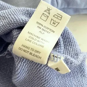 Madhappy Pullover Embroidered Logo Cropped Hoodie Light Blue Women's Size M thumbnail 10
