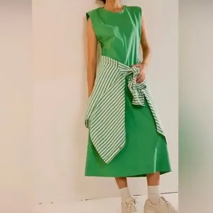 NWOT Free People Beach Simone Midi Dress - Putt Putt thumbnail 7