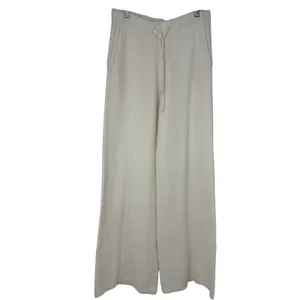 Haven Well Within Organic Cotton Pintuck Wide Leg Sweater Knit Lounge Pants S thumbnail 2