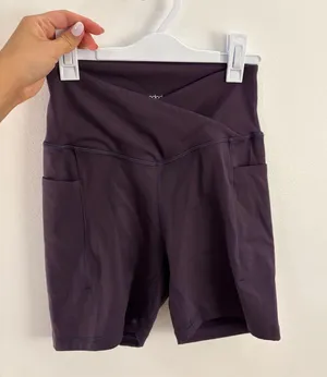Crossover biker shorts Purple Size XS thumbnail 1