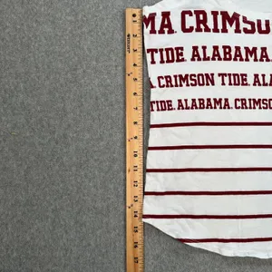 Alabama Crimson Tide Disney Athletic Tank Top Women's Large Stripe Racerback thumbnail 5