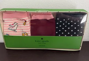 NWT Kate Spade ♠️ New York City crew socks thumbnail 1