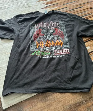 Motley crew concert tee Black Size L thumbnail 1