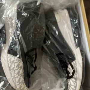 Michael Kors womens Felix Trainer black and white #13 thumbnail 11