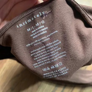 Intimately fp free people medium/large brown long sleeve open back thumbnail 6