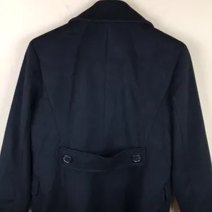 MICHAEL Michael Kors Women’s Black Wool Double-Breasted Pea Coat thumbnail 7