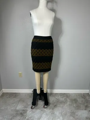 Ann Taylor Skirt Size 6 Crochet Lace Pencil thumbnail 10
